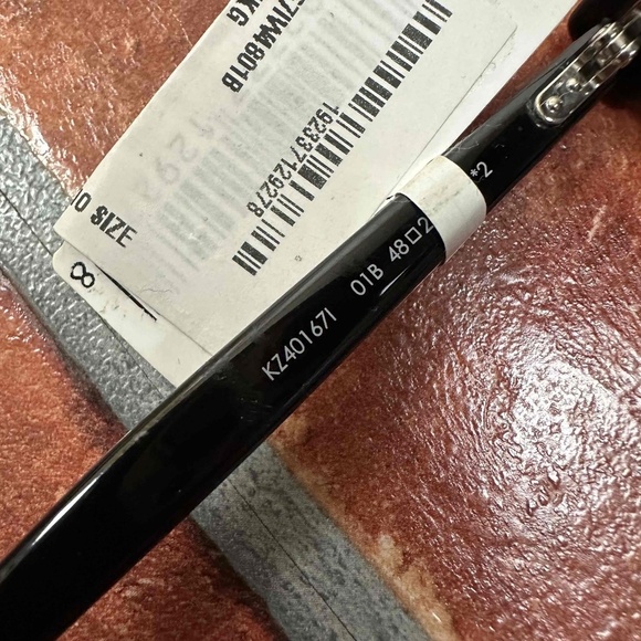 NWT Kenzo Black Frame Wayfarer Sunglasses - Picture 5 of 9